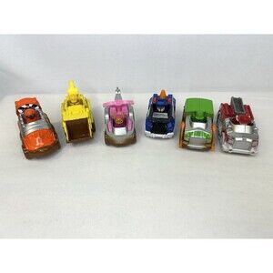 Paw Patrol True Metal Off Road Mud & Snow Die Cast Vehicles Cars Lot Of 6